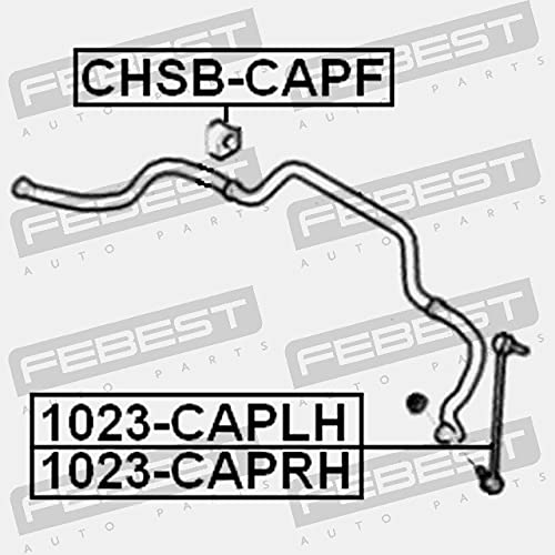 Asta/Struttura, Stabilizzatore Febest 1023-CAPRH - 2