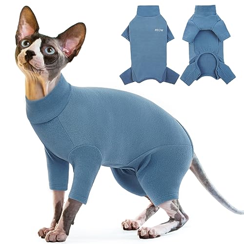 Sphynx Ropa de Gatos Invierno - Jersey Cálido Chaleco Pijama