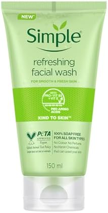 Simple Kind to Skin Refreshing Facial Wash Gel 150 ml
