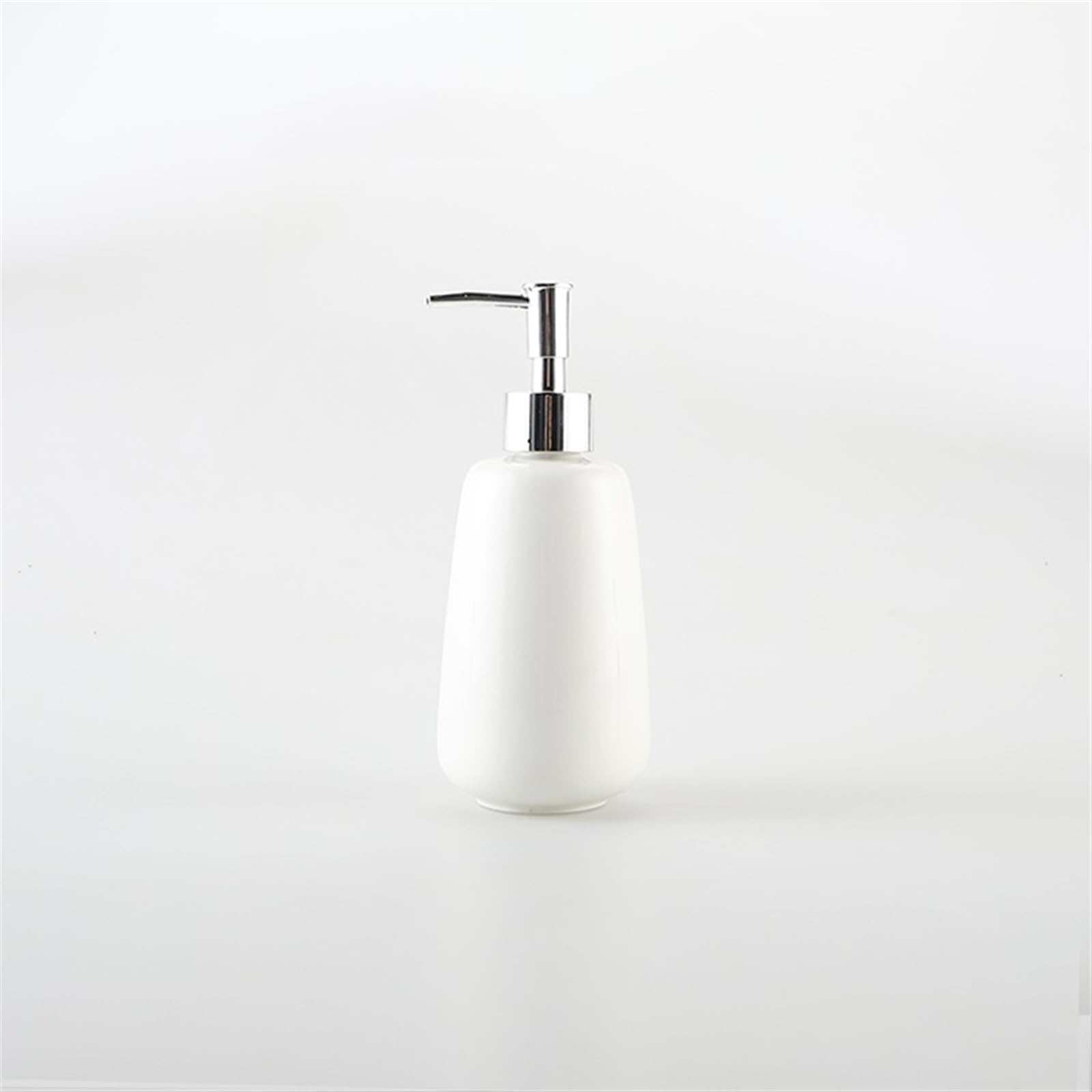 Ceramiczny dozownik mydła z pompką 14,8 uncji do dozownika w płynie kuchni i łazienki(White)