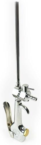 Miniatura 4 de Interstate Pneumatics Pistola de pulverización de sifón B305 con válvula y manguera trenzada de PU de 8 pies y 1/4 pulgadas