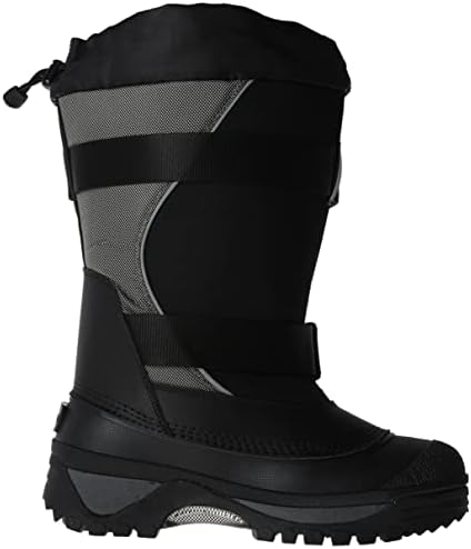 Baffin Men's Wolf Snow Boot,Black/Pewter,10 M US | Image 7