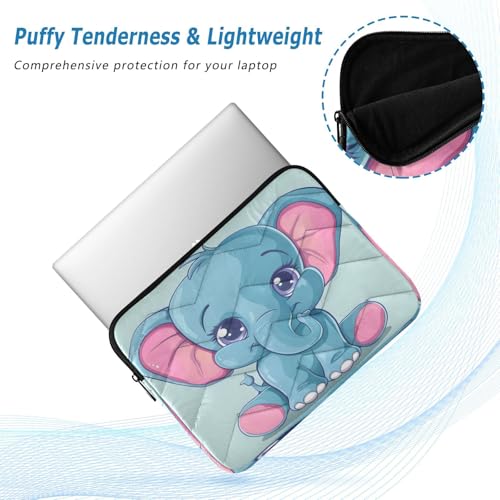 Funda para portátil ALAZA elefante 13-14 pulg impermeable miniatura 5
