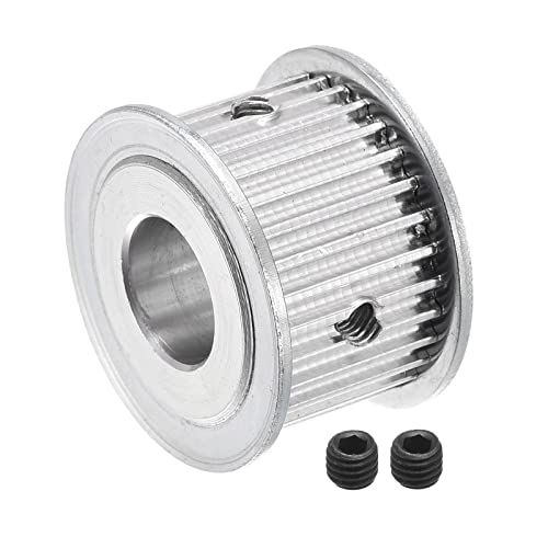 Poulie de distribution 3M30 dents anti-glissement alésage 12mm pour axe de moteur