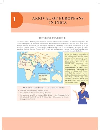 Image of Modern History for UPSC & State PSC Civil Services Examinations CSE (Prelims & Main Exams) with Visual Elements, Flow charts, Images | By IAS Sathi - S Chand's Exam Book English Edition 2024