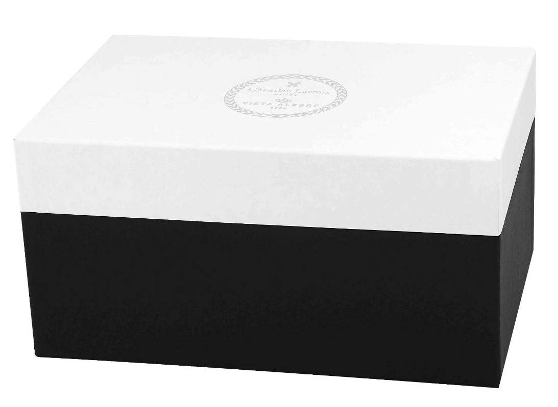 VISTA ALEGRE - Pimavera / Spring by Christian Lacroix (Ref # 21132631) Porcelain Set of 2 Espresso Coffee Cups & Saucers