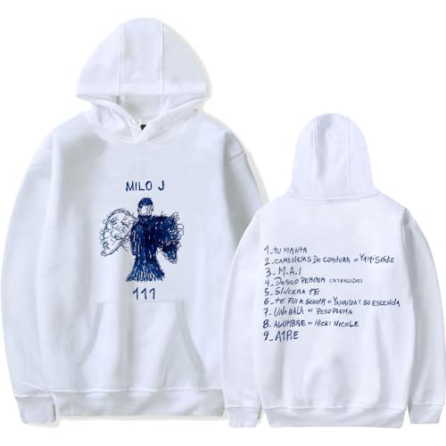 Milo J 111 Merch Spring Autumn Hoodies Fashion Clothes Casual Tops Sweatshirts