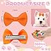 Suncalla 350 Pcs Solid Color Puppy Dog Hair Bows Bulk with Metal Clips Grooming Cute Puppy Bowknot Hair Bows Handmade Colorful Small Size Pet Accessories Gift for Dog Cat Shelter