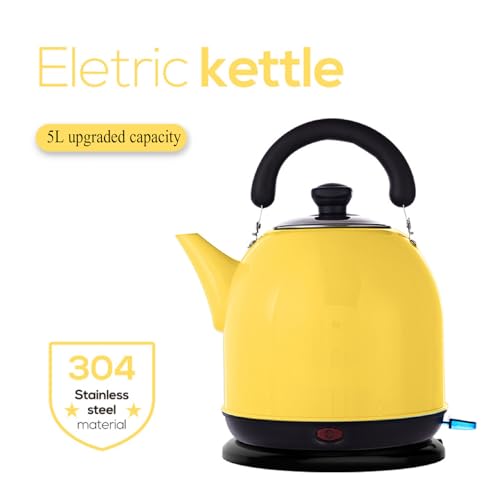 Bouilloire électrique 5 L pour eau chaude sans risque de surchauffe à sec - 3