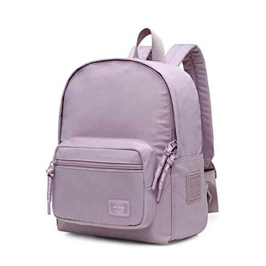 HotStyle MOREPURE 225s Small Backpack Purse for Women & Girls, Cute for Work Travel Everyday, Lavender