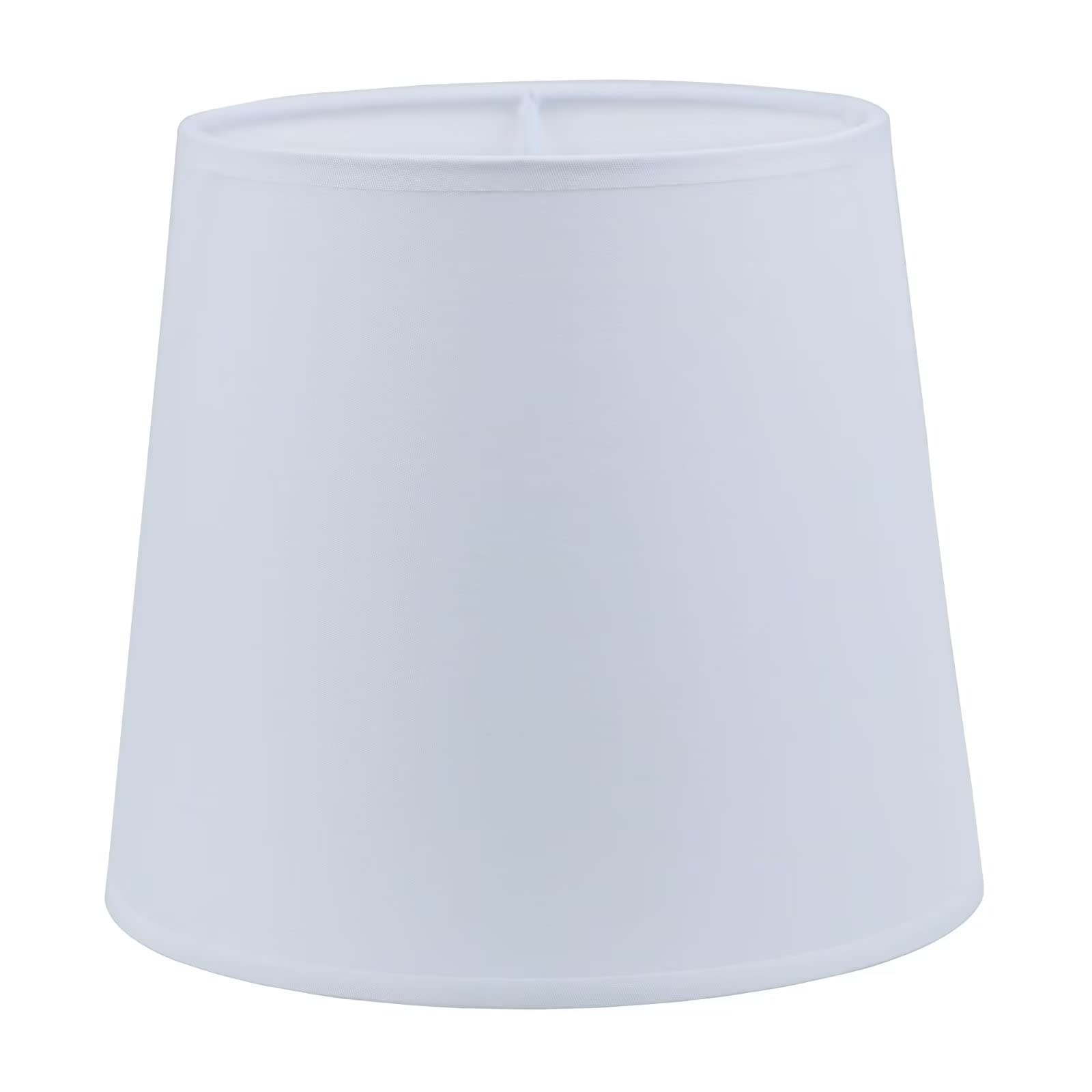 Sinta White Lampshades Modern Coolie Fabric Relacement Light Shade Small Light Shade For E14/E27 Chandelier Upright Wall Lamp Small Table Lampshade Candle Light Lampshade,Ø7.5/19Cm