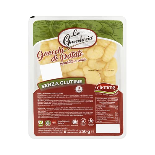 Ciemme La Gnoccheria Gluten Free Gnocchi 250g (Pack of 1)