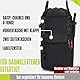 Arborist-Seiltasche, 35L Baumkletter-Seilsack, Baumpflege-Ausrüstungs-Eimer-Rucksack, Arborist-Baumklettern Ausrüstung mit Seitentaschen, Robuster Felskletter-Rucksack, Kletterausrüstung für Bäume