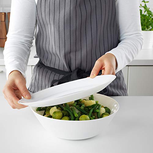 IKEA Tempered Glass Serving Bowl (Pack of 2 Pieces, White, 23 Cm), 200 Milliliter - 200 Ml - Image 3