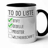 Geselle Tasse - Geselle 2024 To Do liste Stift Geselle Gesellenprüfung Geselle bestanden Prüfung Gesellentitel Kaffeebecher