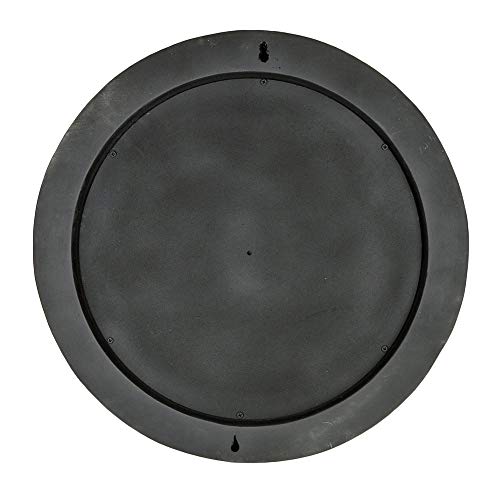 Nautical Tropical Imports Porthole Mirror Wall Mount Antique Brass 20 Inch Diameter - Image 7