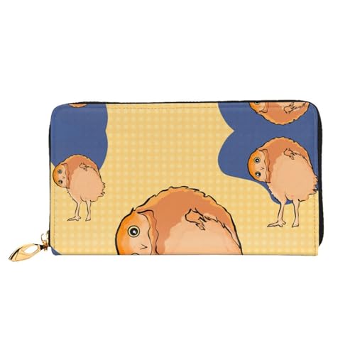 Crooked Owl Women's Wallet Long Zip Around, Premium Vegan Leather Wallet with 12 Card Holders, Large Capacity,Gift Ready Packaging