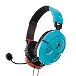 Turtle Beach Recon 50 Xbox Gaming Headset - Xbox Series X, Xbox Series S, Xbox One, PS5, PS4, PlayStation, Mobile & PC with 3.5mm - Removable Mic, 40mm Speaker, Red and Blue