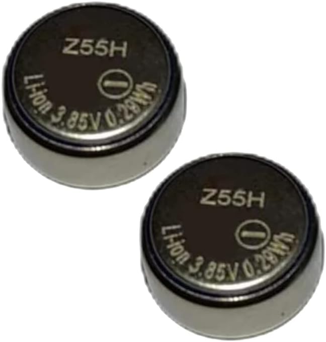 Paquete de 2 baterías Z55H CP1254 de repuesto para auriculares Sony Paquete de 2 baterías Z55H CP1254 de repuesto para auriculares Sony