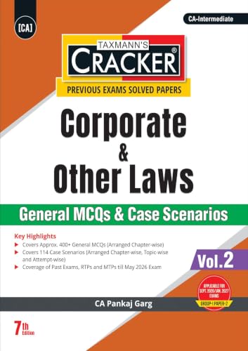 Image of Taxmann's CRACKER COMBO for CA Inter | May /Sept. 2026 Exams - Group I | Papers 1 to 3 | CRACKER Series | Advanced Accounts, Law, and Tax | February 2026 Edition | Set of 3 Books