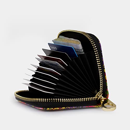 Monarque RFID Secure Armored Signature Zipper Wallet (Mary Engelbreit Cherries)2