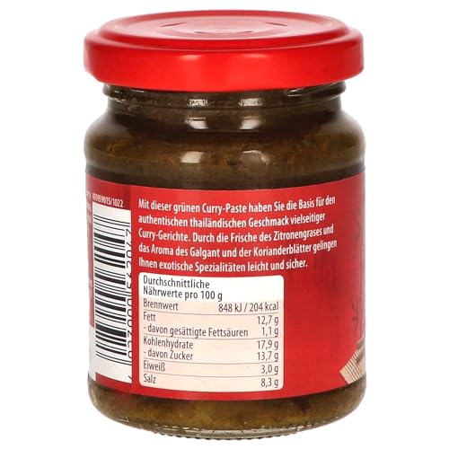 Bamboo Garden Curry-Paste, grün 125 g
