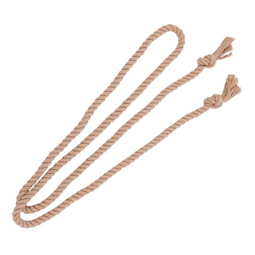 Gothic Belt Robe Waist Belt for Men Women Braided Thicken Rope Decor Accessory for Pants