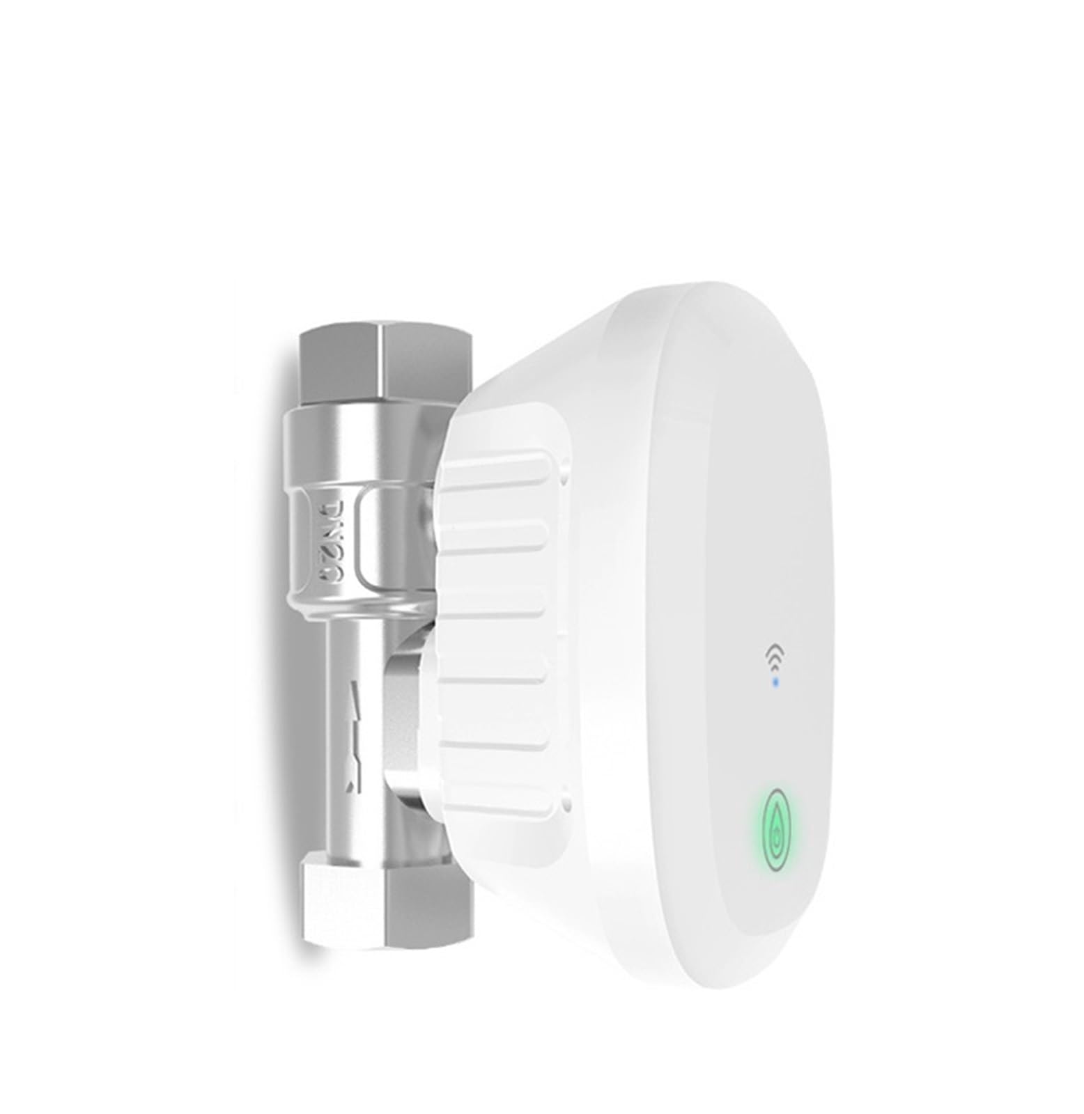 Timer nawadniania, Inteligentny zawór wodny WiFi, przepływ wody i wodomierz, obsługa ciepłej wody 120℃, automatyczny wyłącznik czasowy, włączanie/wyłączanie, rura DN20 DN25(DN25)