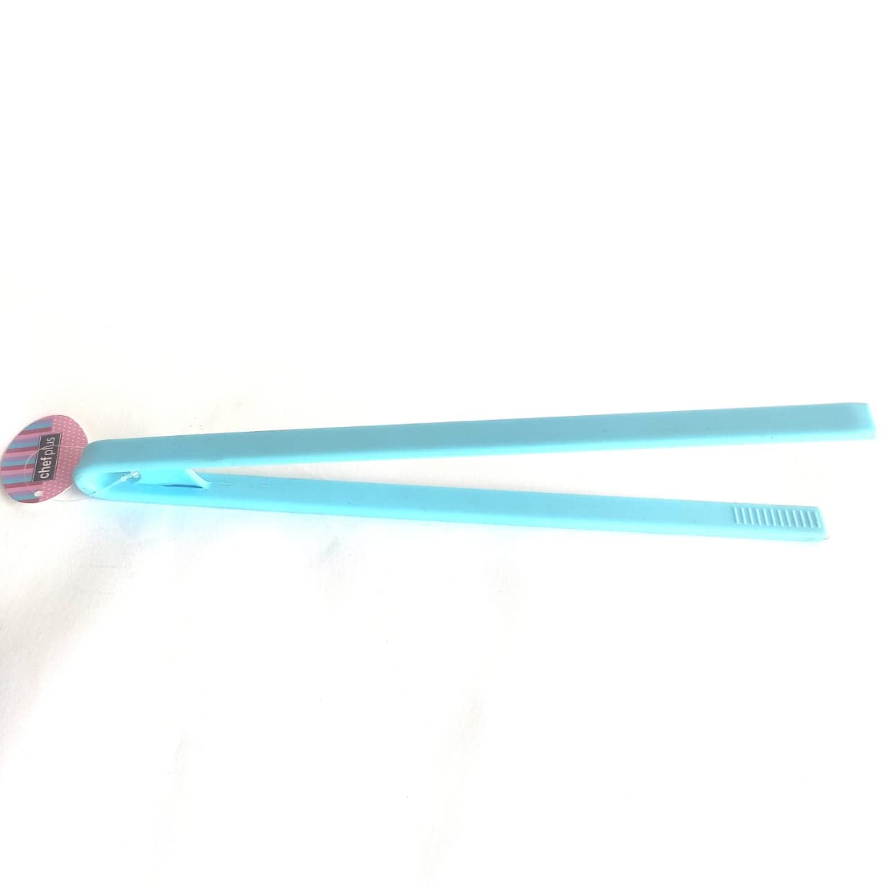 Turkish CHEF PLUS Silicone Non-slip Long Handle Kitchen Tongs for Food - 29 x 1.5 cm - SKY BLUE - 8681272001456