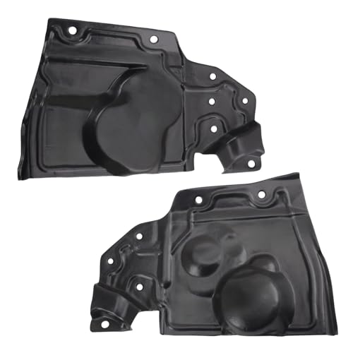 Image of TRQ Engine Splash Shield Driver & Passenger Side Compatible with 2008-2012 Nissan Rogue NI1228155 NI1228156