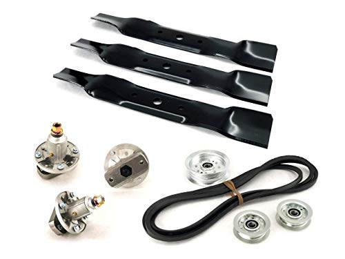 48-Inch Deck Rebuild Kit With Bolts & 141.7 Belt – Fits John Deere Mowers