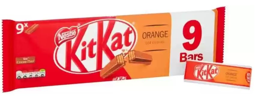 Kitkat 2 Fingers 9 Bars Orange (Imported) (B0CHZ3BP3L) Amazon Price History, Amazon Price Tracker