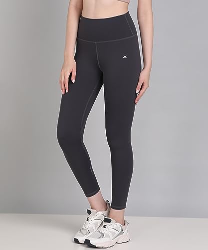 Image of Kobo Active Wear for Women Gym | High Waist | Ankle Length | Squat-Proof | Workout Tights for Women | 4-Way Stretch | Leggings for Gym, Cardio | Yoga Pants (Imported)
