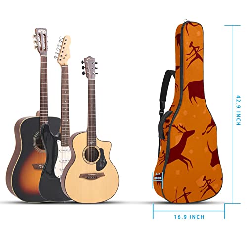 Hondank Housse de transport étanche pour guitare avec bandoulière réglable Bleu, Multicolore 07, 42.9×16.9×4.7 in… - Les Beatles, Paul McCartney, John Lennon, RIngo Starr, George Harrison Hondank Housse de transport étanche pour guitare avec bandoulière réglable Bleu, Multicolore 07, 42.9x16.9x4.7 in… – Image 6