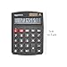 Amazon Basics LCD 8-Digit Desktop Calculator, Portable and Easy to Use, Black, 1-Pack