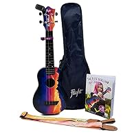 Bright and Funky ABS Neck & Fingerboard Good-looking and easy to tune. Your favourite songs arranged by Elise Includes Signature Strap and Tuner Weave type: plain