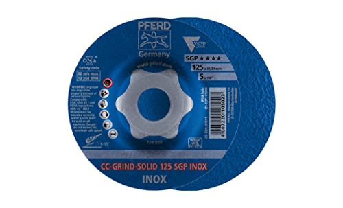PFERD CC-Grind Solid SGP INOX Schleifscheibe 125 mm