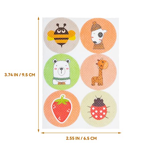 Lurrose Adesivos de fragrância 240 pçs com óleo essencial aromático adesivo aromático de óleo essenc