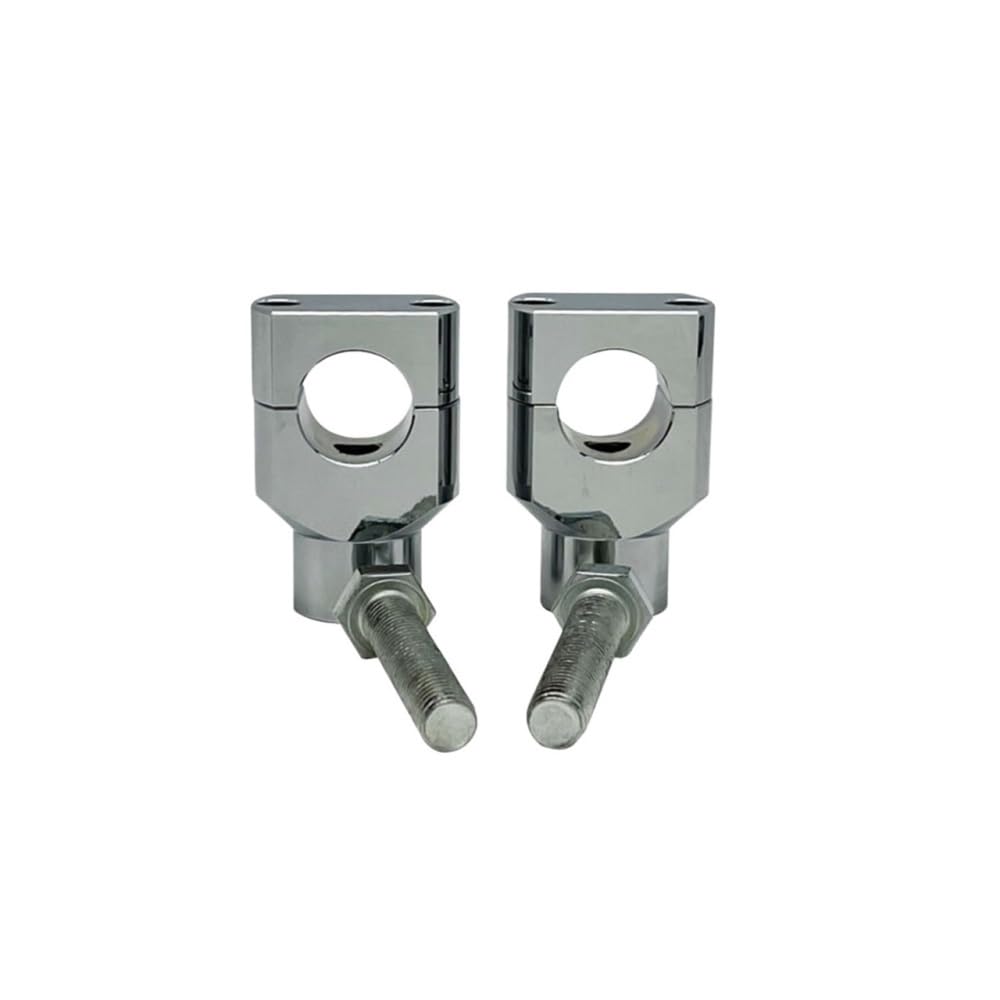 Adaptateur rehausseur guidon moto 22 mm robuste pour fixation Touring et Softail - 5