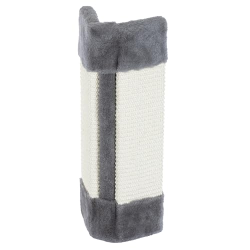 FiNeWaY Cat Pet Kitten Corner Sisal Wall Scratcher Cats Hanging Cat Scratching Post Board Tree Sisal Rope Sofa - Grey