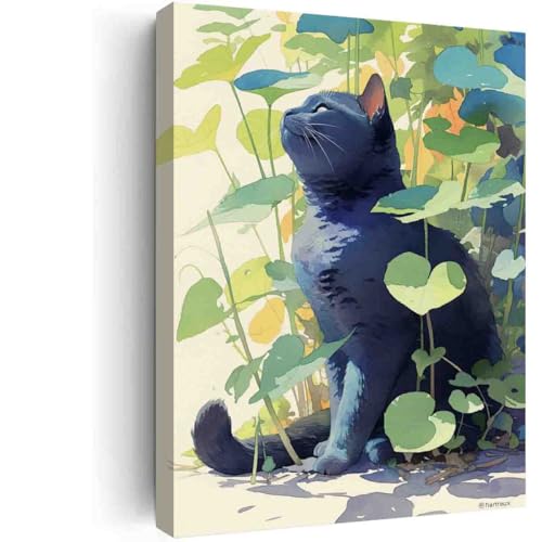 GeRRit Chartreux watercolor painting print,boys nursery wall art,room decorations for