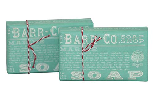 Barr-Co Soap Shop Moisturizing Bar Soap - Two 6-ounce Bars (Marine)
