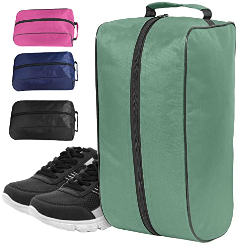 NORTH SKIN Bolsa de Calzado Deportivo Impermeable para Gimnasio fútbol Rugby críquet Bolsa de Golf Bolsa de Viaje a Prueba de Polvo Organizador portátil con Bolsillo Interior (Gris) Cover