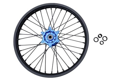 Jante avant 1.6x21 bleu haute résistance pour moto YAMAHA YZF 450