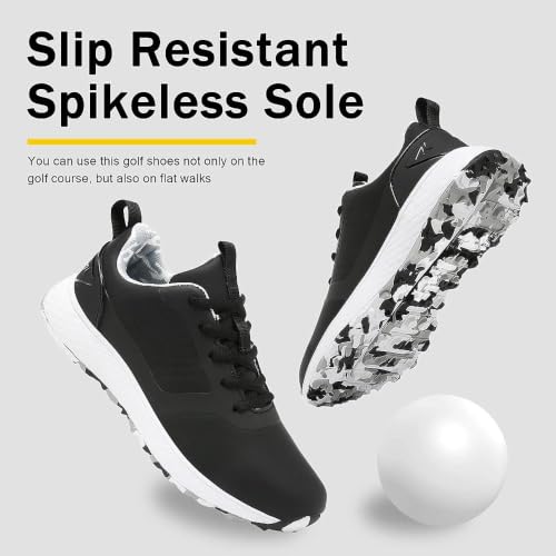 Image of ULTIANT Women Golf Shoes Spikeless Waterproof Golf Sport Sneakers