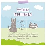 MjAMjAM - Premium Nassfutter für Katzen - schmackhafter Truthahn an leckeren Möhrchen, 6er Pack (6 x 400 g), getreidefrei mit extra viel Fleisch