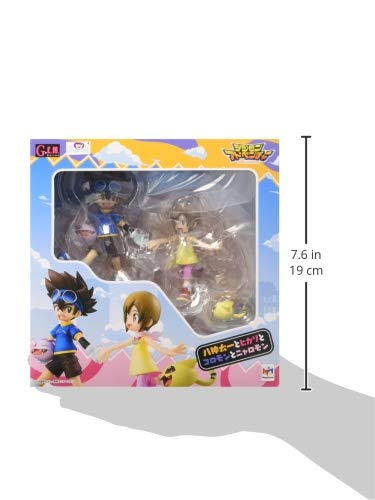 Amazon.com: Megahouse Taichi & Hikari with Digimon GEM