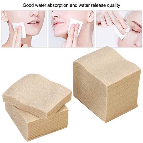 1000 Stück/Karton Einweg-Kosmetikentferner Baumwolle 5,5 x 5 cm Doppelseiten Make-up mit zwei Effekten Reinigung… – Bild 4