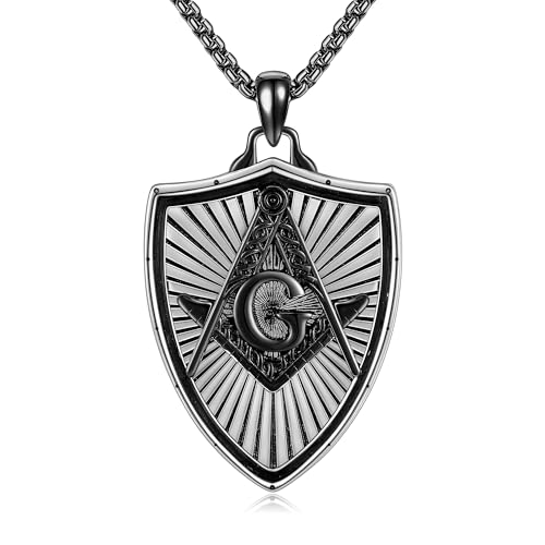 Collier maçonnique franc-maçon cadeau d'anniversaire mémorable pour lui