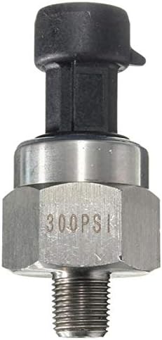 Lathe Tools 300PSI Pressure Transducer Pressure Sender for Oil Fuel Gas Water Air